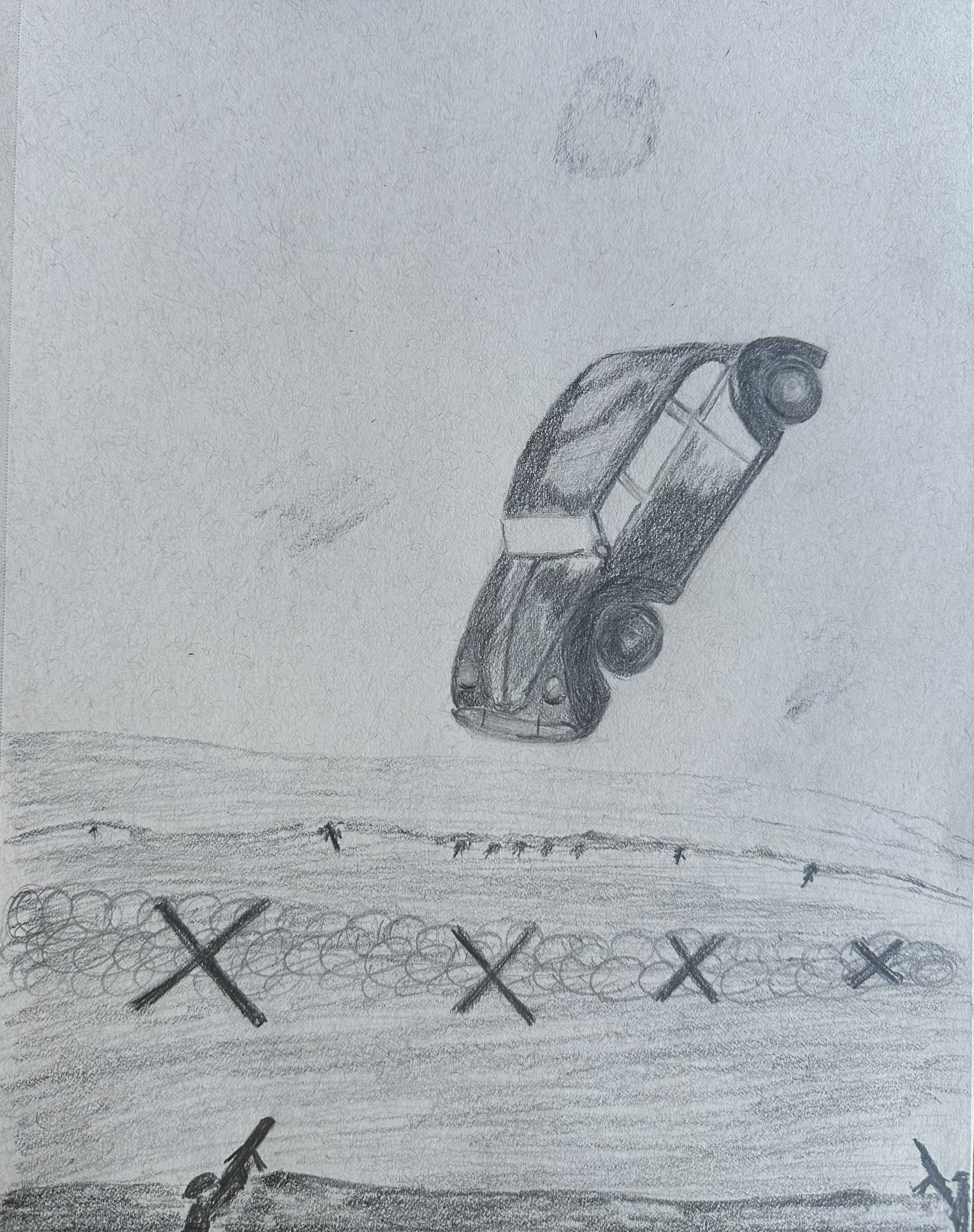 Hope Beetle descending into the battlefield